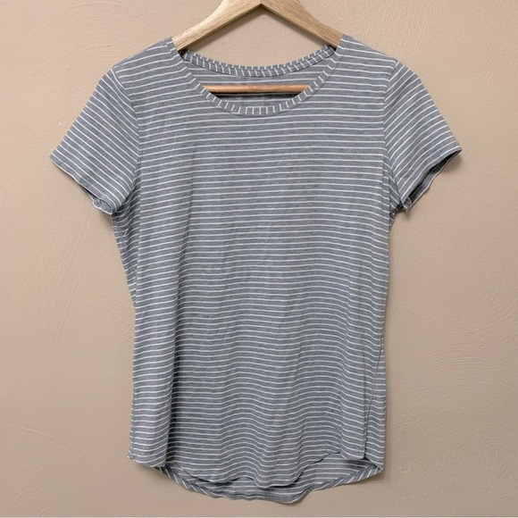 Lululemon Love Crew III Grey Gray White Small - Picture 3 of 6